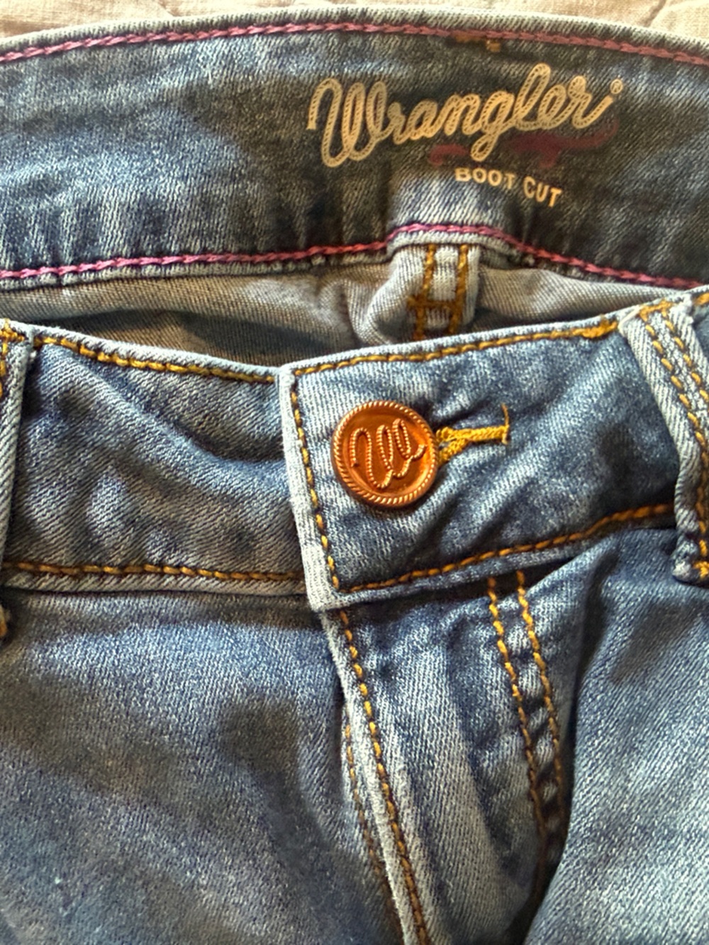 Wrangler Women's Medium Blue Boot Cut Jeans